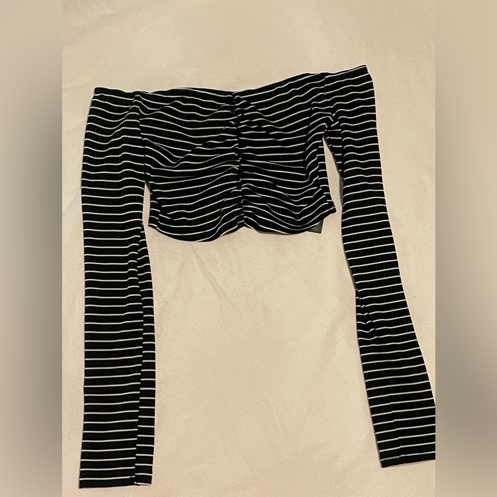 Asos long sleeve crop